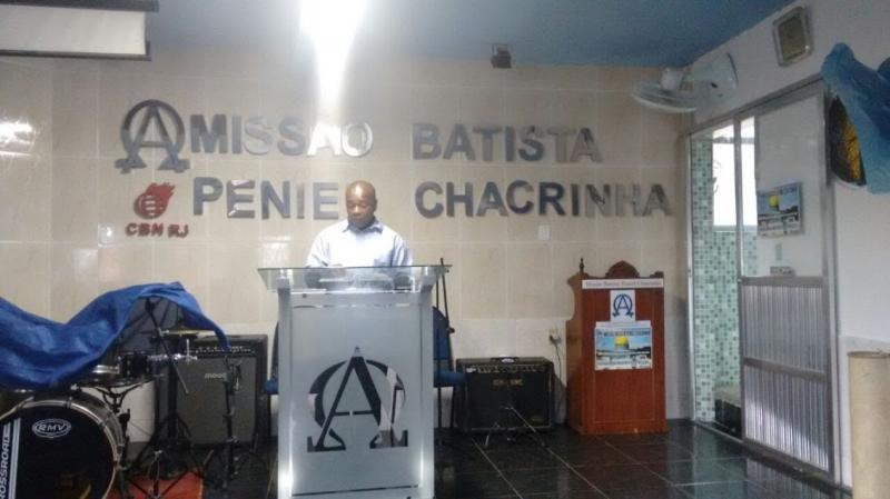 IGREJA BATISTA NACIONAL NA TIJUCA- Púlpito em ferro forjado